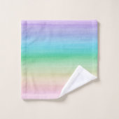 Rêve d'aquarelle Pastel Unicorn Rainbow #1 (Gant de toilette)