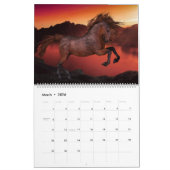 Rêve De Chevaux Personnalisé Calendrier Imprimé (Mar 2026)