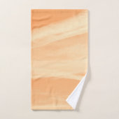 Rêve de ciel jaune orange doux 1 (Serviette à main)
