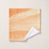 Rêve de ciel jaune orange doux 1 (Gant de toilette)