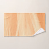 Rêve de ciel jaune orange doux 1 (Serviette à main)