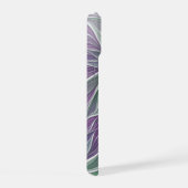 Rêve de fleurs, Abstrait violet vert Fractal Art (Côté droit)