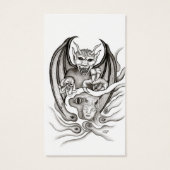 Rêve de minuit - Les diables dans le style tatouag (Dos)