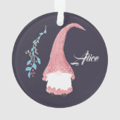 Rêve de Noël du gnome scandinave rouge (dos)