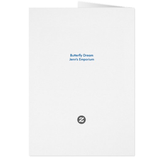 Rêve de papillon d'art multimédia mixte (Dos)