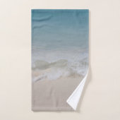 Rêve de plage de l'océan Caraïbes 10 (Serviette à main)