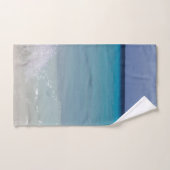 Rêve de plage de l'océan Caraïbes 11 (Serviette à main)