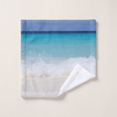 Rêve de plage de l'océan Caraïbes 6 (Gant de toilette)