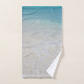 Rêve de plage de l'océan Caraïbes 7 (Serviette à main)