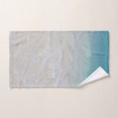 Rêve de plage de l'océan Caraïbes 7 (Serviette à main)