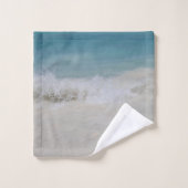 Rêve de plage de l'océan Caraïbes 9 (Gant de toilette)