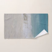 Rêve de plage de l'océan Caraïbes 9 (Serviette à main)