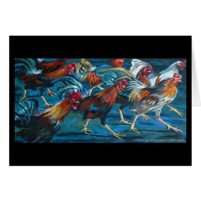 Rêve de puissance de coq (Devant horizontal)