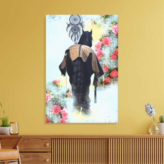 Rêve De Roses - Toile Enveloppée (Insitu(Salon))