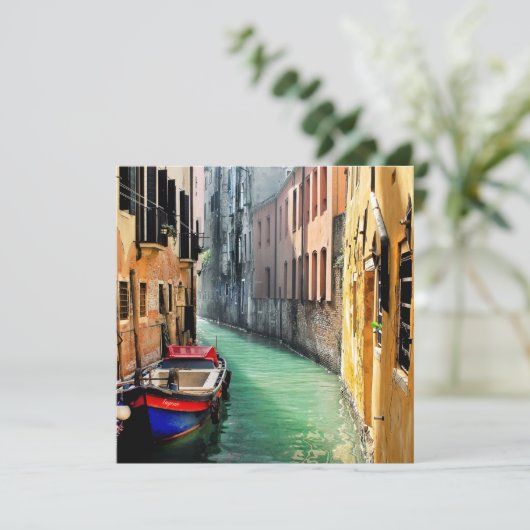 RÊVE DE VENISE Invitation (Debout devant)