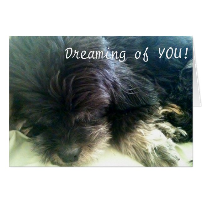 RÊVE DE VOUS - CARTE D'AMOUR (Devant horizontal)