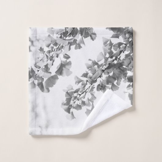 Rêve des Feuilles de Ginkgo #3 #mur #décoration #a (Gant de toilette)