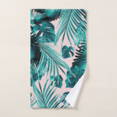 Rêve des Feuilles de la jungle tropicale #4 (Serviette à main)