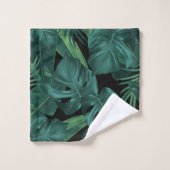 Rêve des Feuilles de la jungle tropicale d'été #1 (Gant de toilette)