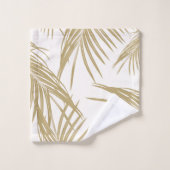 Rêve des Feuilles de la Palme d'Or #1 #tropical (Gant de toilette)