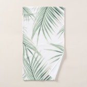 Rêve des Feuilles de palmiers verts #3 #tropical # (Serviette à main)