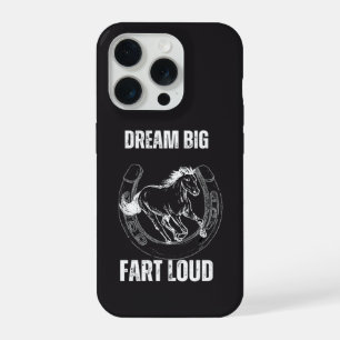 Rêve drôle grosse flatulence forte cheval graphiqu