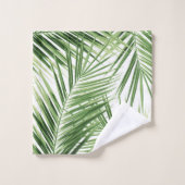 Rêve Feuille de palme #1 #tropical #wall #art (Gant de toilette)