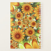 Rêve Floral, Art Fractal Moderne Abstrait Fleur (Dos)