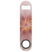 Rêve floral rose doux Fleur d'art fractal Abstrait (Dos)