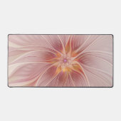 Rêve floral rose doux Fleur d'art fractal Abstrait (Recto)