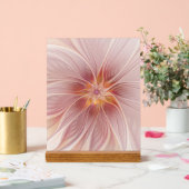 Rêve floral rose doux Fleur d'art fractal Abstrait (Mariage)