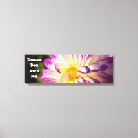 Rêve Grand avec Moi Toile Impression d'Art Inspira