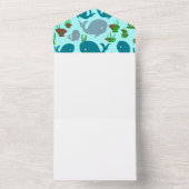 Rêve marin Invitations de bébé dessinées à la main (À l'intérieur)