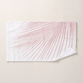 Rêve minimal de feuille de palme rose pâle #1 #tro (Serviette à main)