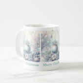 Rêve Mug d'ornement de Noël (Devant gauche)