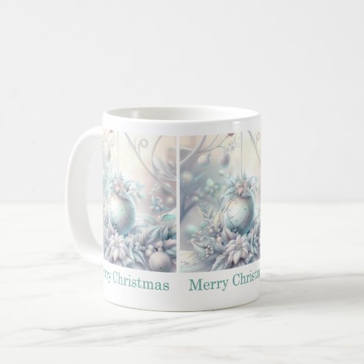Rêve Mug d'ornement de Noël (Devant gauche)