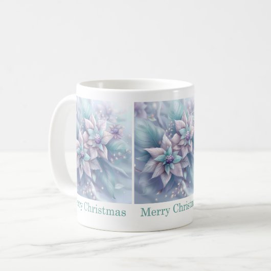 Rêve Mug floral de Noël (Devant gauche)