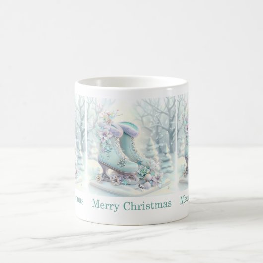 Rêve Noël Patins de glace Mug (Centre)