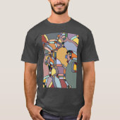 Rêve pratique #55 T-shirt noir (Devant)