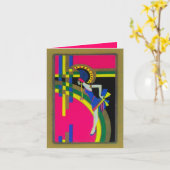 Rêve Rétro ~ Cartes / Invitations (Fleur jaune)