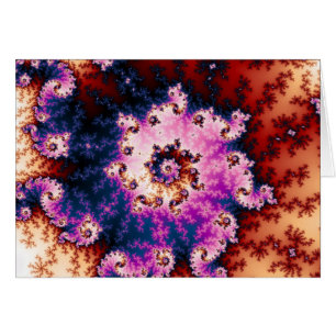 Rêve rose - carte de fractale