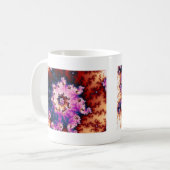 Rêve rose - Mug fractal (Devant gauche)