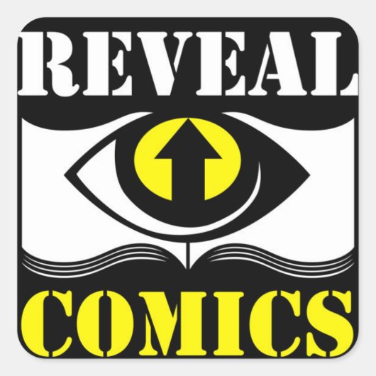 Reveal Comics Co. Sticker (Voorkant)