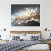 Revealed Crystal Bloom Canvas Afdruk (Insitu (Slaapkamer))