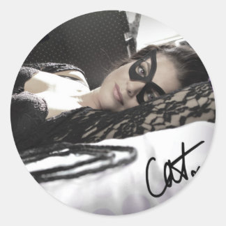 Réveil avec Sticker Cercle Chat