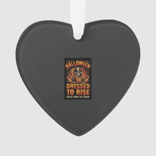 Réveil de costume de cimetière d'Halloween (devant)