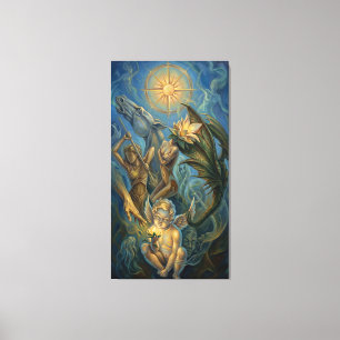 Réveil de l'Âme Toile Étirée