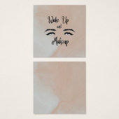 Réveil & maquillage (Devant & derrière)