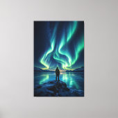 Réveil silencieux – Impression sur toile d'Aurore (Recto)