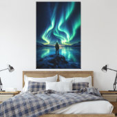 Réveil silencieux – Impression sur toile d'Aurore (Insitu(Chambre))